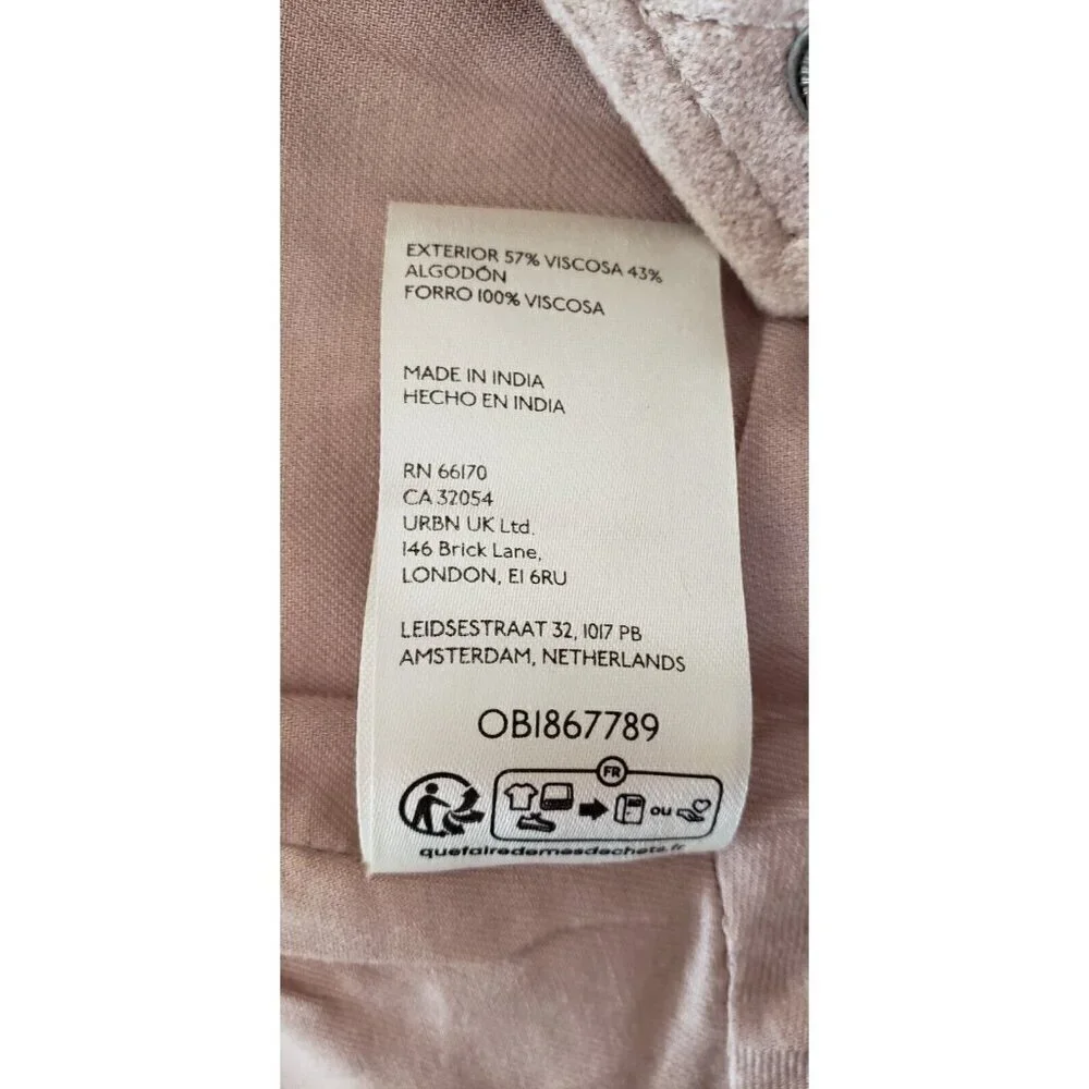 NEW FREE PEOPLE BALLET RACER VELVET CHAMPAIGN JACKET SZ XS - Picture 14 of 14